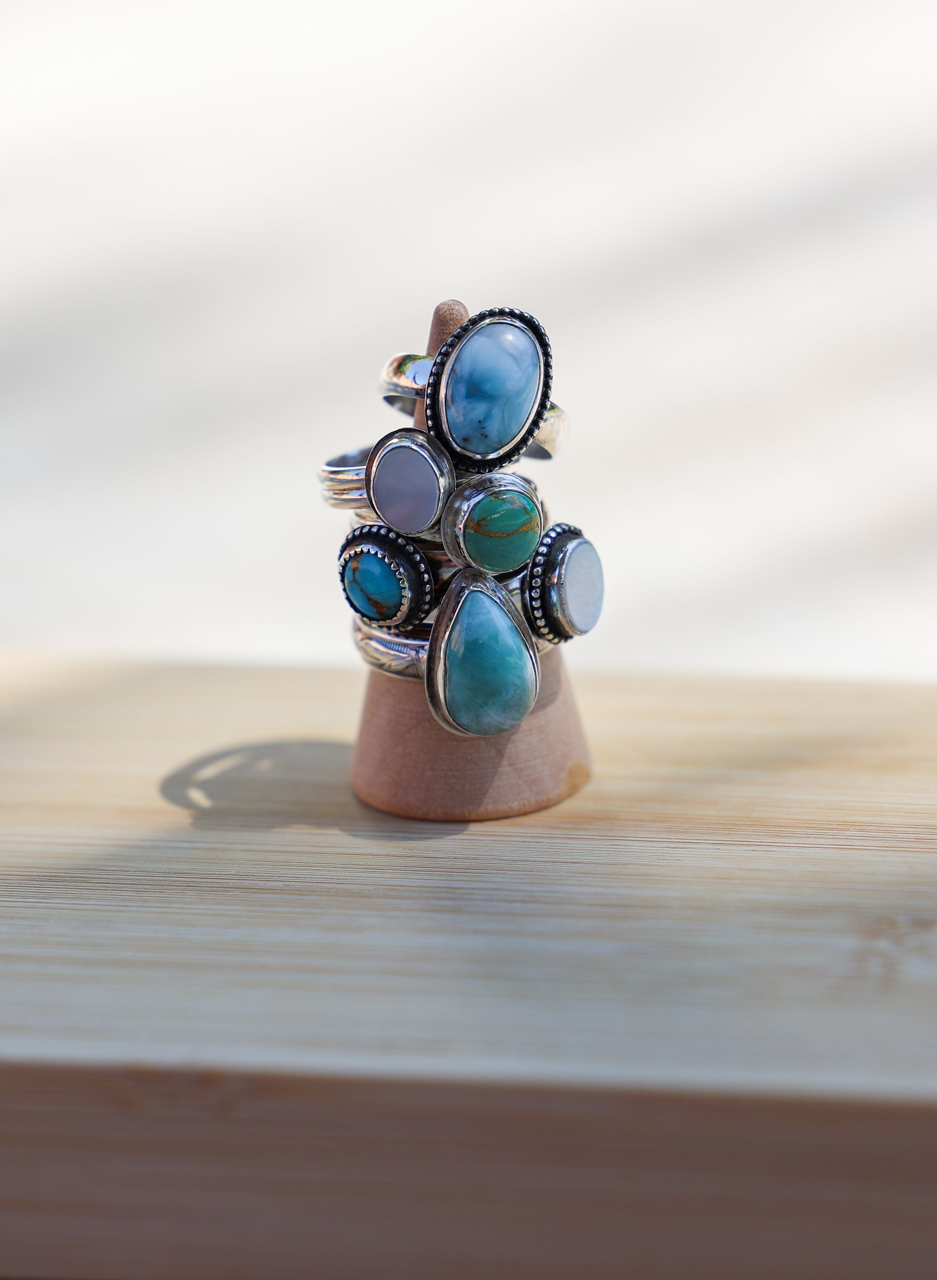 Aurora Shell mini ring