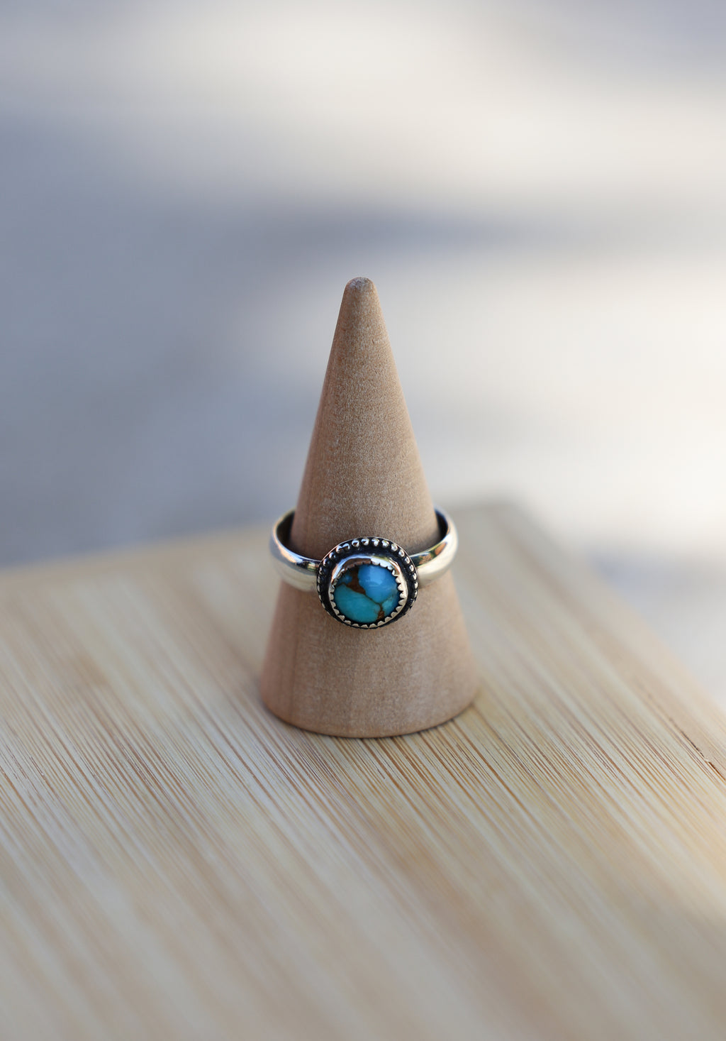 blue devotion mini ring