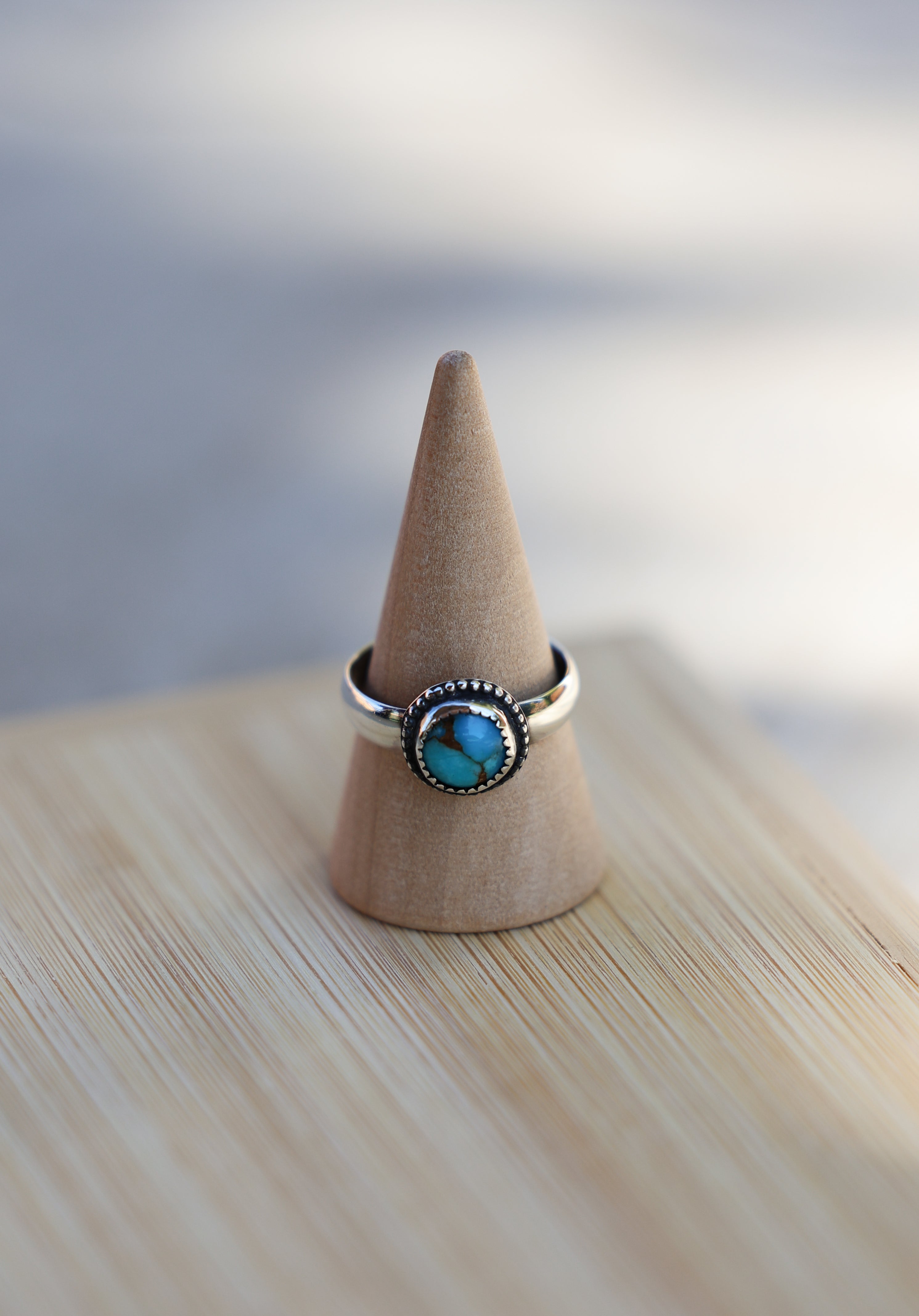 blue devotion mini ring