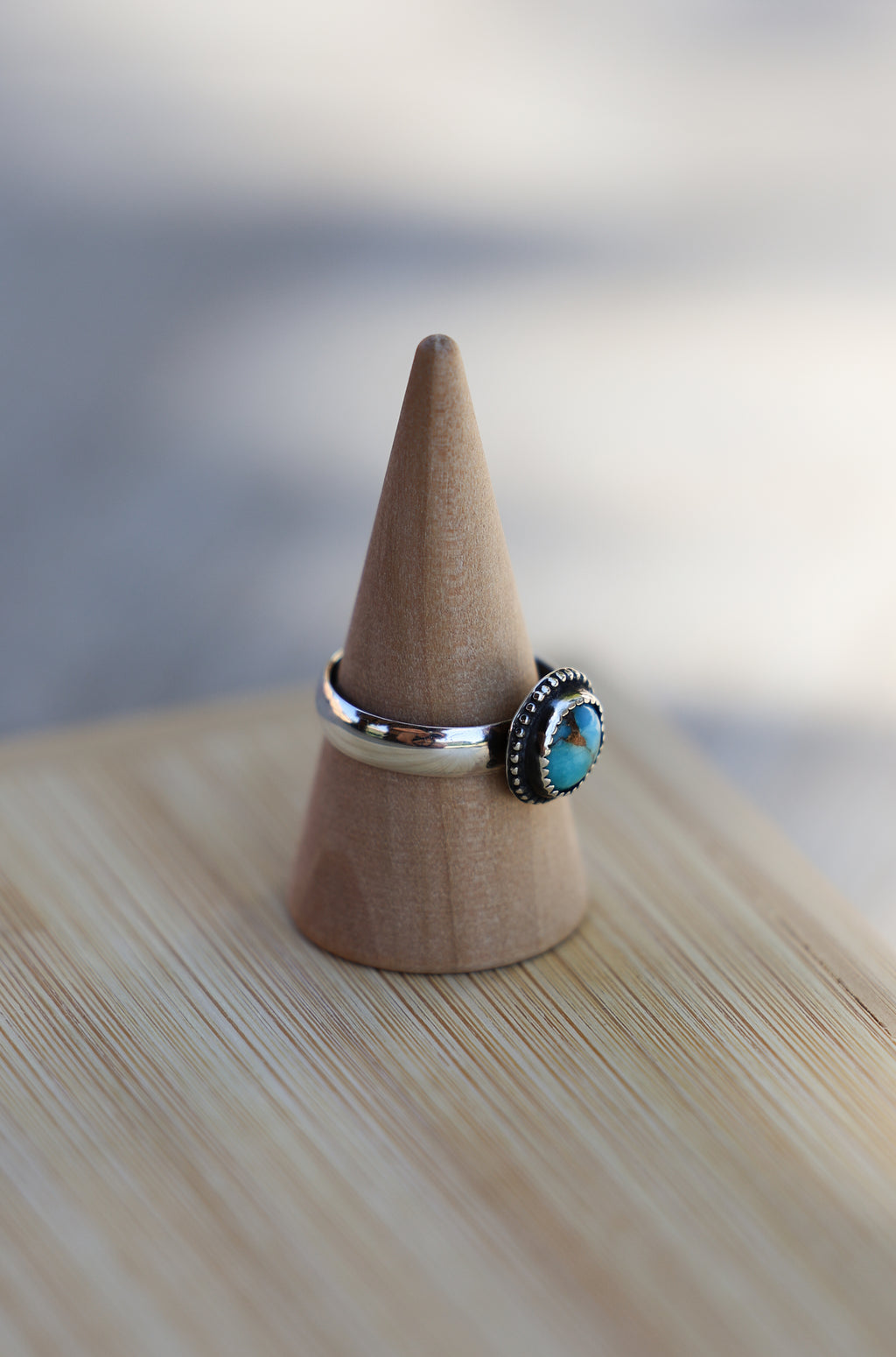 blue devotion mini ring