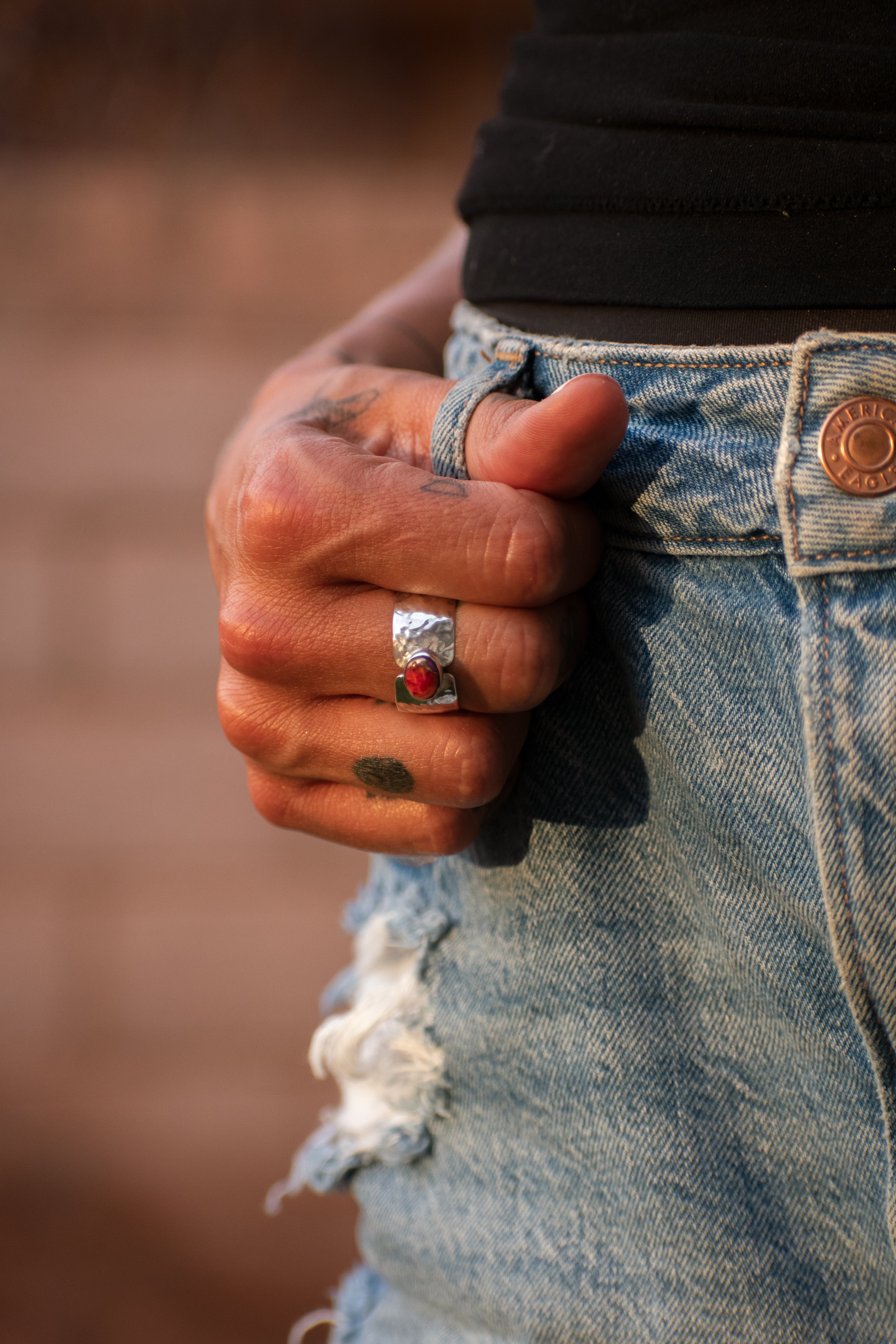 Cactus Bloom ring