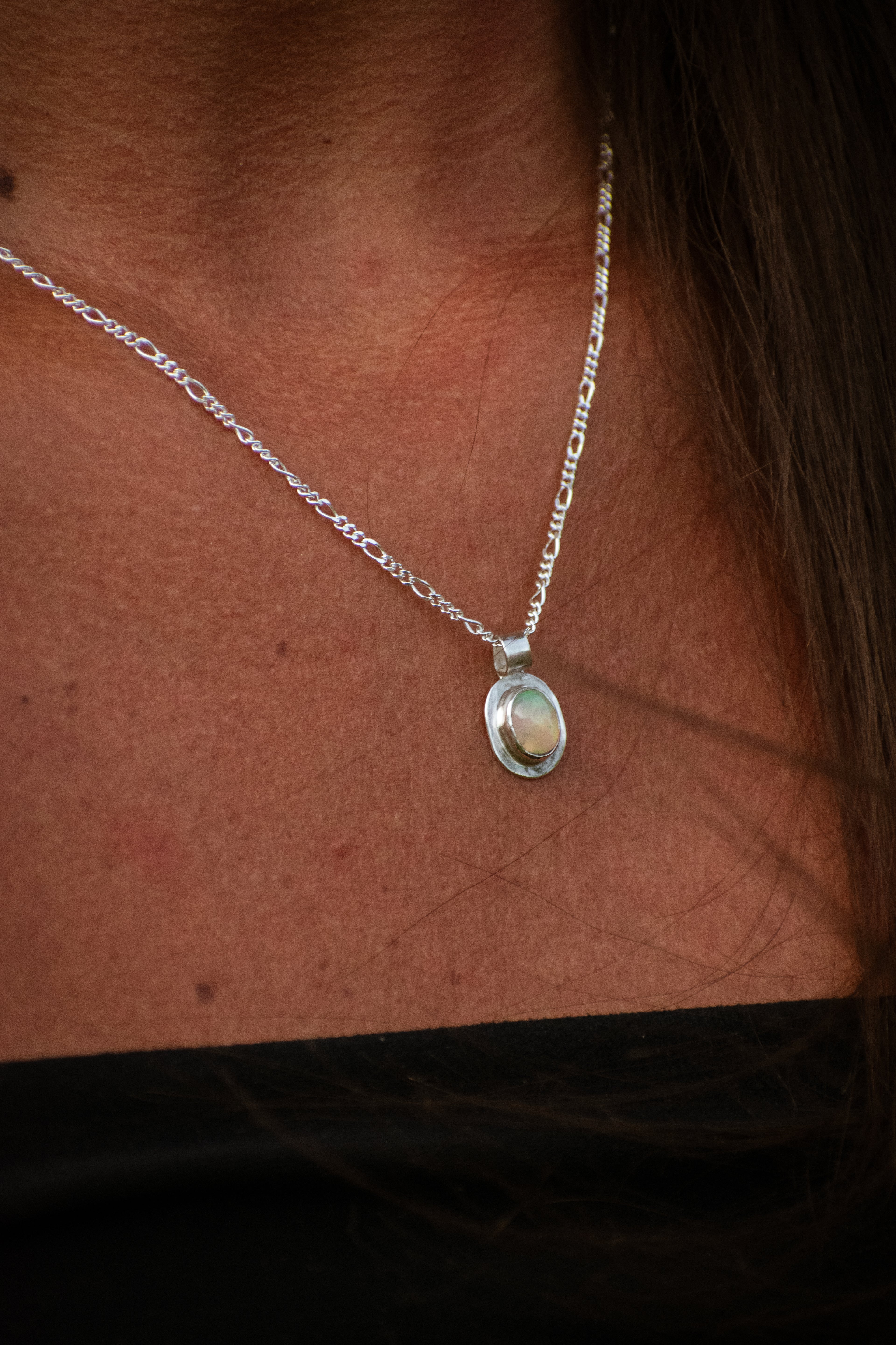 Skystone necklace
