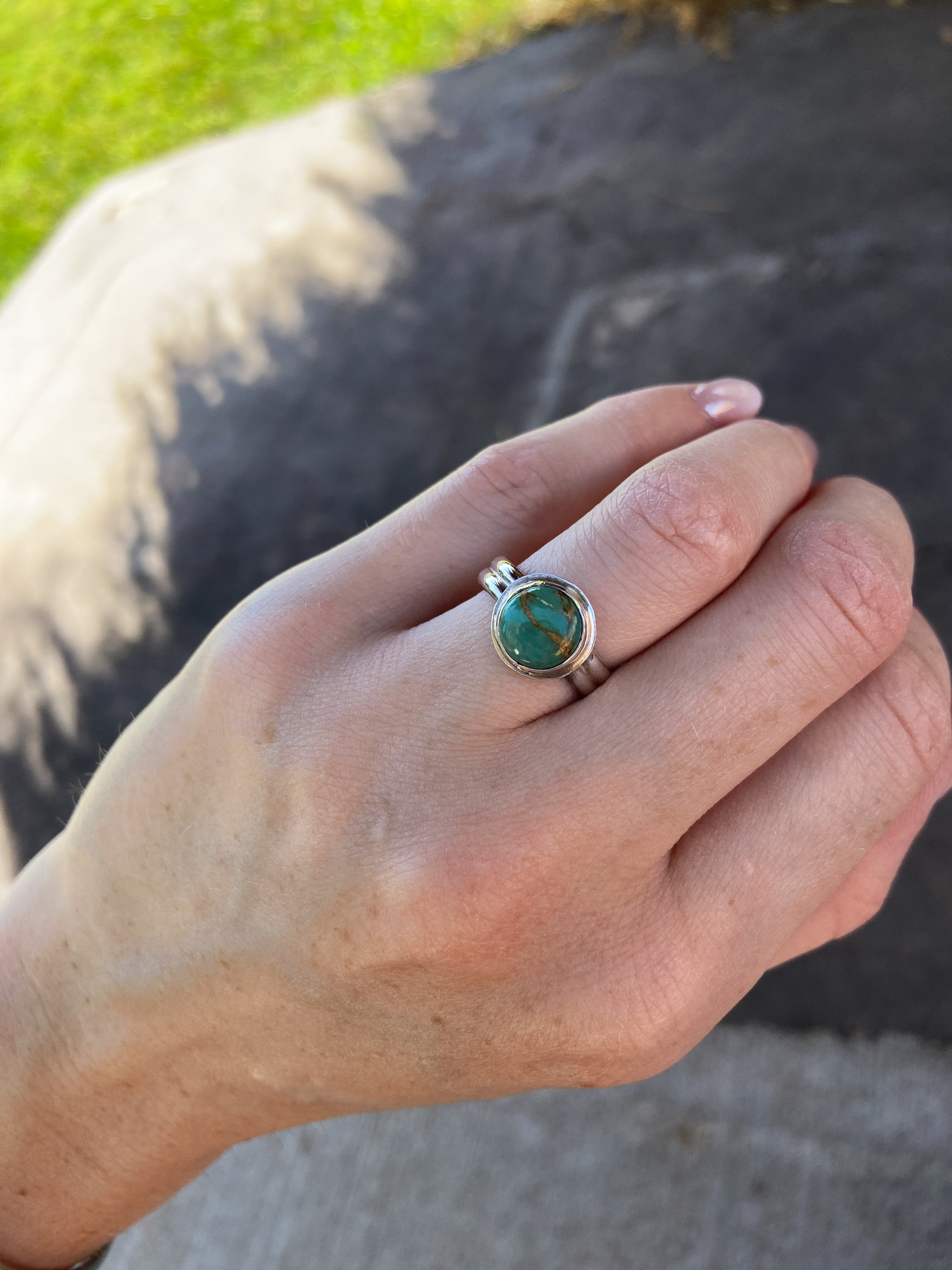 Seafoam mini ring