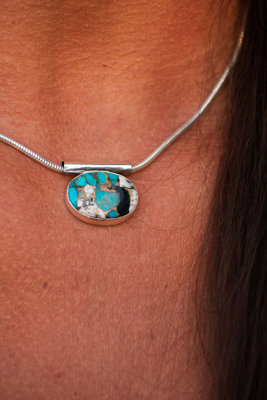 Luna Barrel Necklace