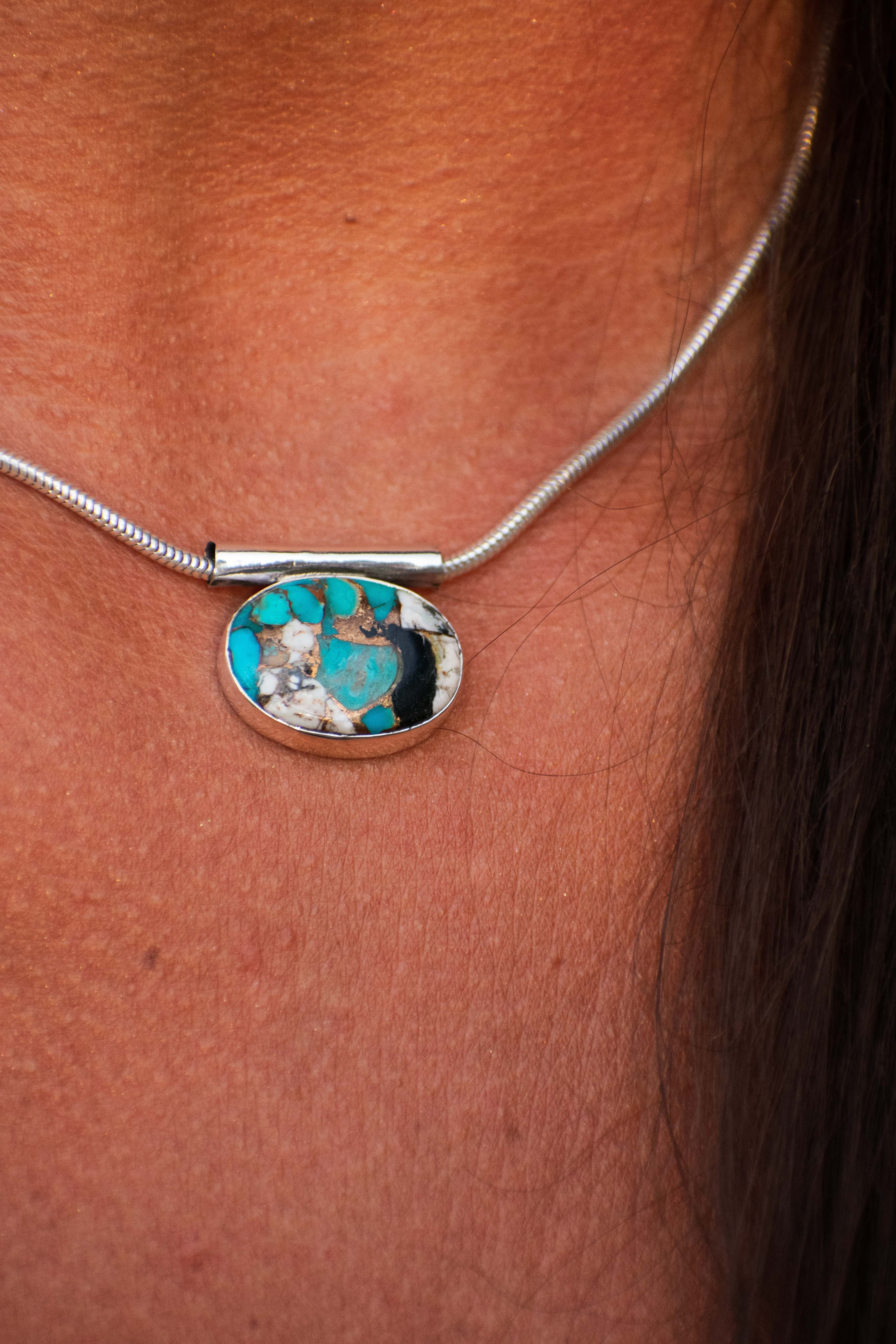 Luna Barrel Necklace