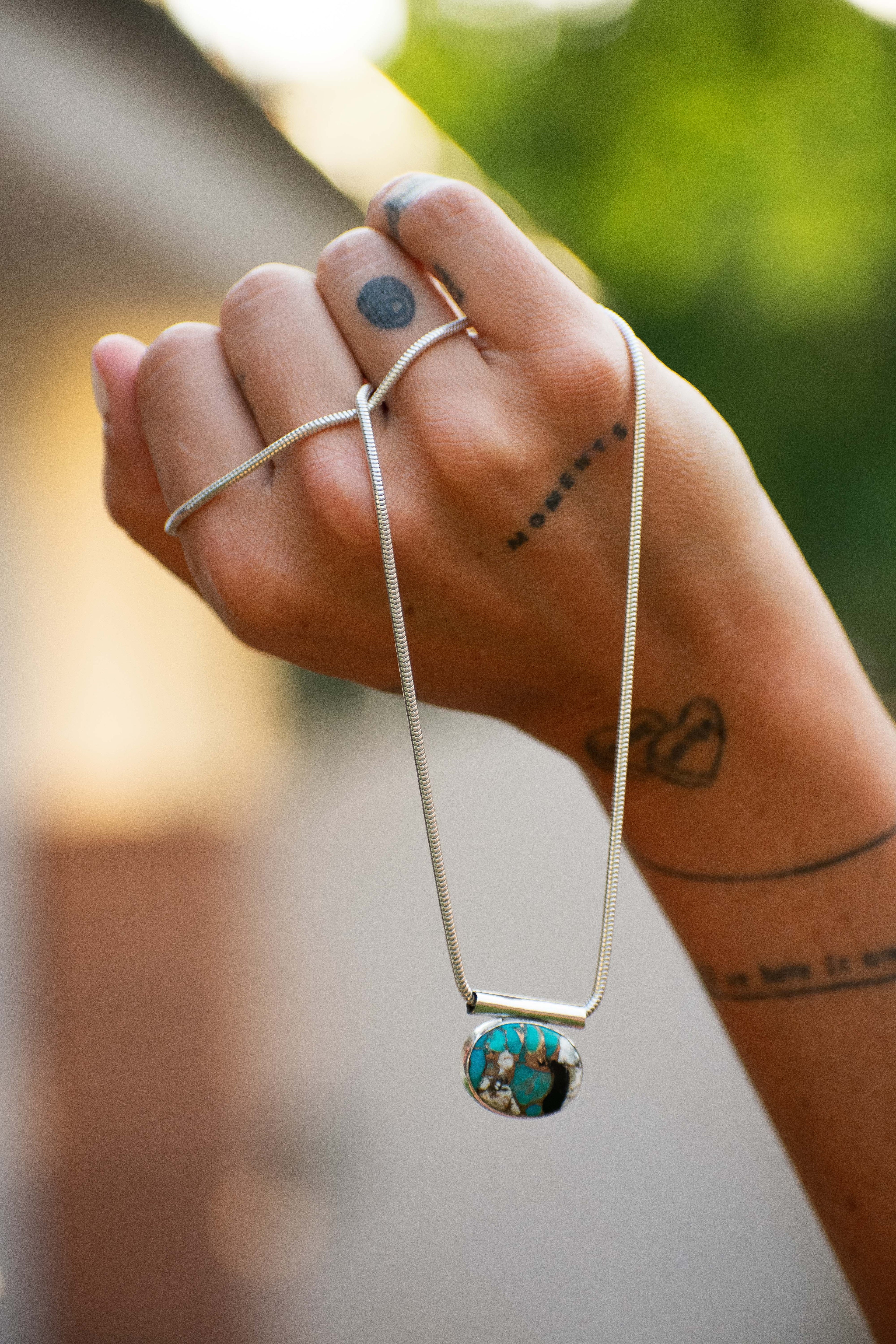Luna Barrel Necklace